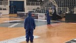 Απολύμανση στο PAOK Sports Arena (pics)