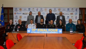 Η Συνέντευξη Τύπου του 19ου Final-4 Κυπέλλου Ελλάδος Χάντμπολ γυναικών (pics)