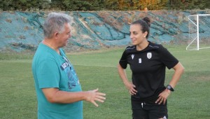 Προπόνηση με Dunja Stokan για τον ΠΑΟΚ Morris